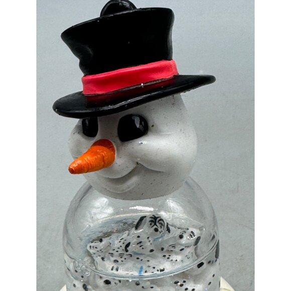 Christmas Disney 101 Dalmatians Snowman Globe Figurine 1996 Collectible READ - Picture 3 of 11